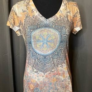 Cato Sand Dollar Pull Over Top